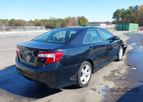 2012 Toyota Camry Se из США, поврежденный, VIN 4T1BF1FK3CU603829